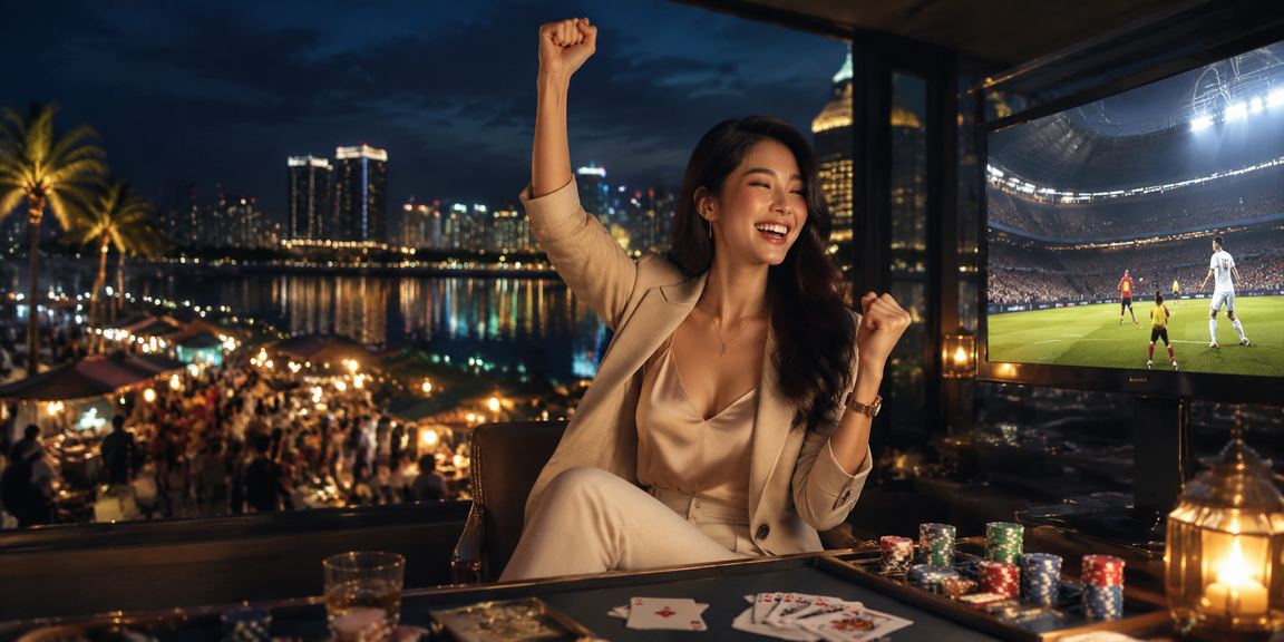 Khung cảnh casino hiện đại với ánh sáng neon tại Việt Nam